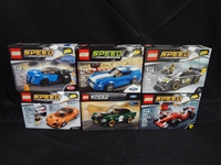 (6) Unopened LEGO Speed Champions