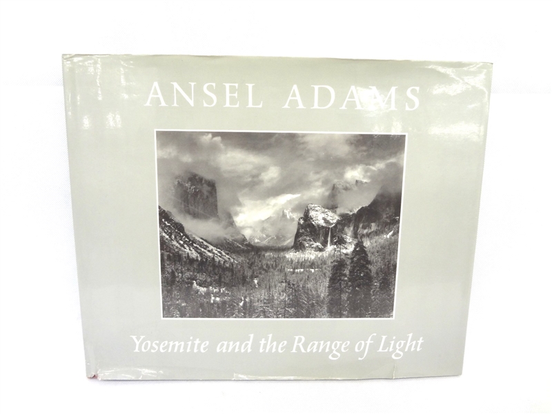Ansel Adams "Yosemite and the Range of Light" Bookplate Signed Book