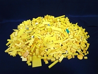 5.7 Pounds Yellow Loose LEGO Bricks