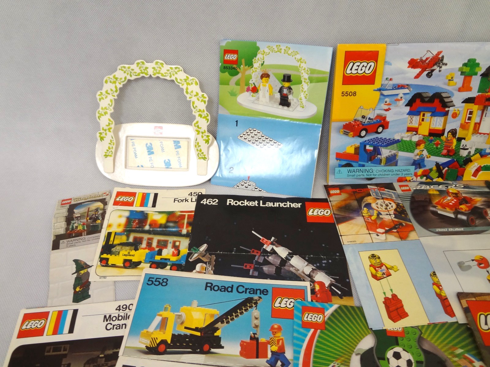 Lot Detail - Large Group of Original LEGO Instruction Booklets