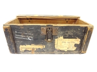 World War II German Wooden Grenade Box 