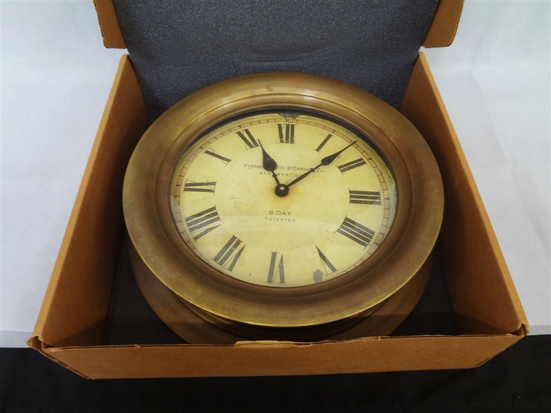 Panama Pacific Steamship Co. Timeworks Clock