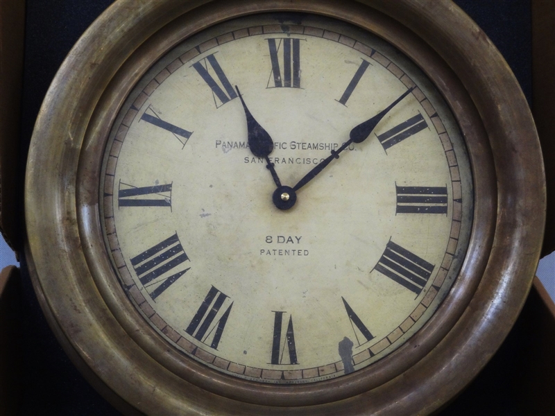 Lot Detail - Panama Pacific Steamship Co. Timeworks Clock