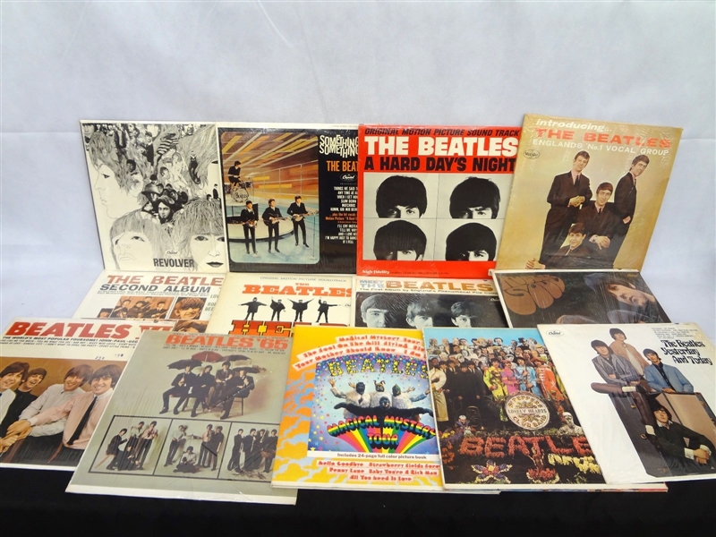 (13) Full Size Beatles Albums