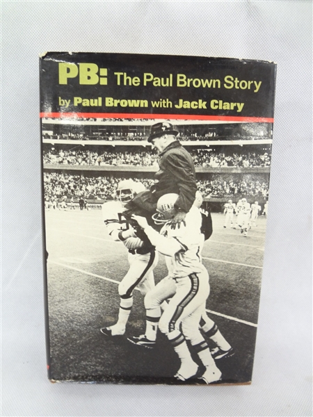 Autographed Paul Brown Story Book