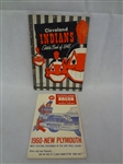 Cleveland Barons Sports Review 1960, Cleveland Indians Sketchbook 1948