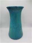 Curry Ceramics Willoughby, Ohio Art Vase Mottled Blue
