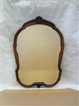 Pear Shaped Beveled Hallway Mirror