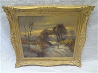 Original Oil Painting on Canvas Landscape