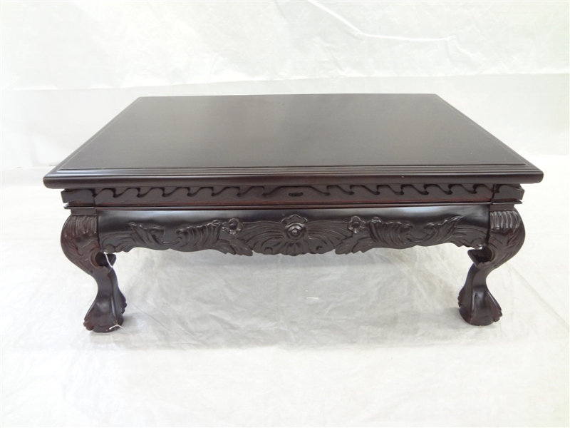 Contemporary Chippendale Style Rectangular Coffee Table