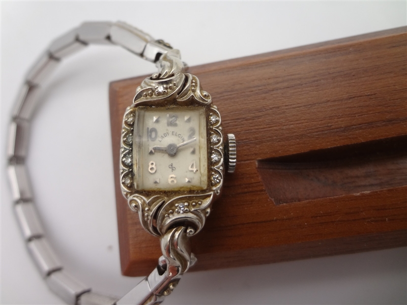 Lot Detail - 14k Gold Lady Elgin Ladies Watch