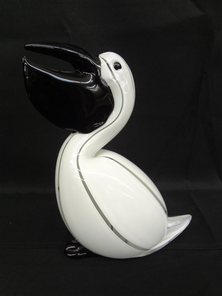 Murano Puccini Art Glass Pelican