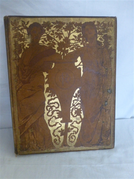 The Blessed Damozel 1886, D.G. Rossetti, Kenyon Cox Book
