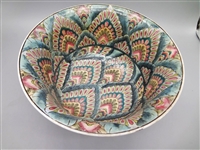 Chinese Bowl Feather Layered Design 