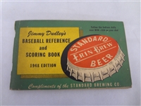 1948 Jimmy Dudleys Baseball Reference and Scoring Book