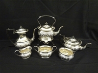 British Sheffield England Silver Plate Coffee and Tea Set