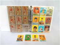 1958 Topps Baseball Card Partial Set Including Maris