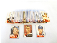 1953 Topps Baseball Cards (141) Cards In All Including Whitey Ford, Jim Gilliam