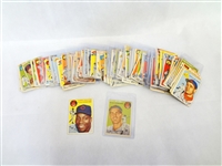1954 Topps Baseball Cards (123) Cards in All Including Chuck Harmon