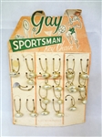 1950s Gay Sportsman Football Key Chain Store Display