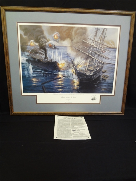 Tom Freeman Lithograph "From Ashes to Iron" Signed and Numbered