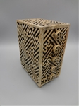Good Luck Soapstone Carved Box With Five Drawers
