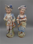 Pair German Bisque Figurines