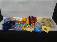 Boy Scout and Girl Scout Scarves and Shirts