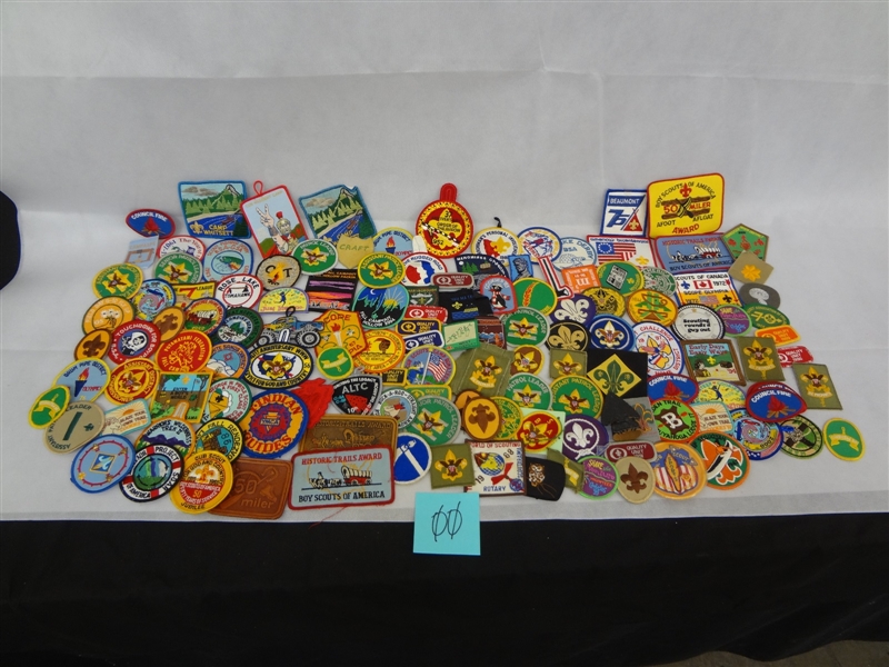 (133) Boy and Girl Scout Patches