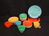 (4) Place Setting Vintage Fiesta Ware