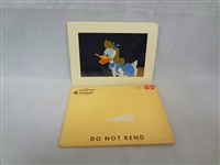 Hand Painted Celluloid Animation Cel Daisy Duck Disneyland 1959