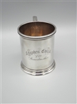 Newell Harding and Co. Boston American Coin Silver Presentation Cup