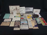 Group of 1920s and 1930s Steamship Ephemera