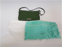 Tiffany and Company Clutch Bag With Original Dust Bag and Blue Cloth Bag