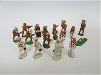 (16) Manoil Lead Toy Soldiers
