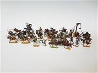 (46) Vintage Flat Lead Toy Soldiers
