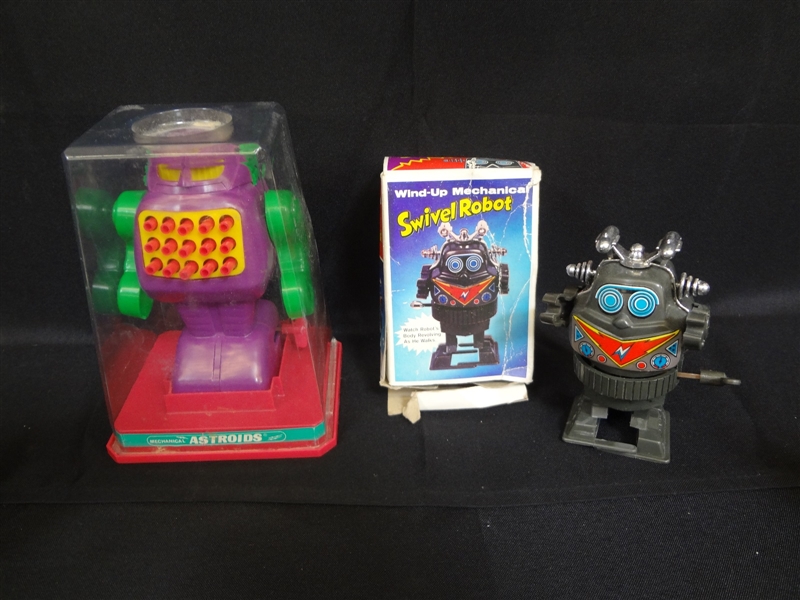Mechanical Astroids , Mechanical Swivel  Robot in Original Boxes