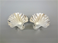 (2) Tiffany and Company Sterling Silver Trinket Shells