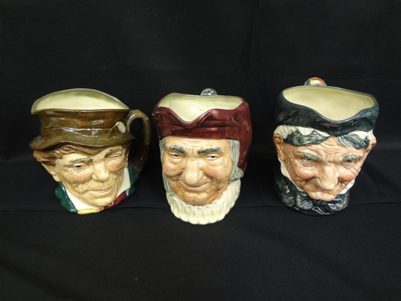 (3) Royal Doulton Character Mugs: Paddy, Granny, Simon the Cellarer