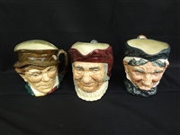 (3) Royal Doulton Character Mugs: Paddy, Granny, Simon the Cellarer