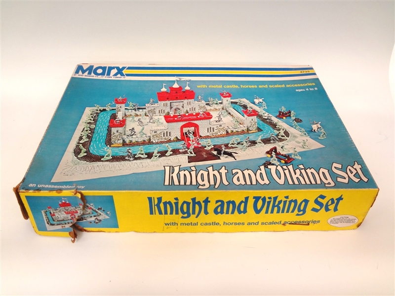 Marx Knight and Viking Set Game