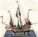 19th Century Spanish War Galleon Model Ship