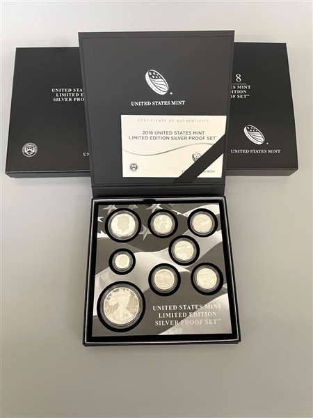 2018 Limited Edition Silver Proof Set 