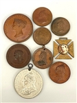 (9) Queen Victoria Commemorative Medals