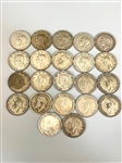 (22) Great Britain One Shilling Coins