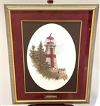 Ben Richmond "Keeper of the Tide" Lighthouse Signed and Numbered Lithograph