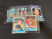 1965 Topps Baseball Cards Cleveland Indians Team Set