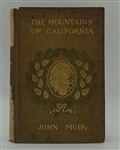 1894 The Mountains Of California 1st Edition John Muir Illustrations Photos