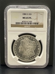 1880-S NGC MS65PL Morgan Silver Dollar