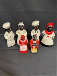 (3) Sets of salt and Pepper Shakers